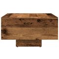 vidaXL Konferenčný stolík, staré drevo 85x55x31 cm, drevotrieska