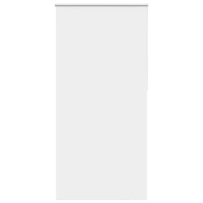 vidaXL Roleta Zatemnenie biela 115x210cm Šírka látky 110,7cm Polyester