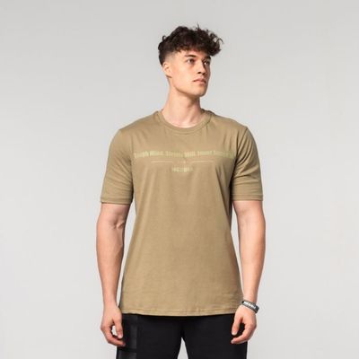 Tričko FLEXIN Beige - NEBBIA, veľkosť XXL, veľkosť oblečenia XXL