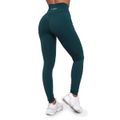 Dámske legíny Ignite Dark Green - GymBeam, veľkosť M, veľkosť oblečenia M