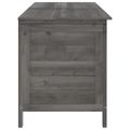vidaXL Záhradný úložný box, antracitový 150x50x56,5 cm, jedľový masív