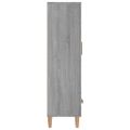 vidaXL Vysoká skrinka sivý dub sonoma 70x31x115 cm spracované drevo