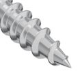 vidaXL Drevená skrutka 8182 ks Strieborná M4 x 28 mm Železo