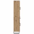 vidaXL Highboard 2 ks Remeselný dub 69,5 x 34 x 180 cm