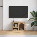 vidaXL TV skrinka ELST 60 x 35 x 40 cm Remeselný dub Kompozitné drevo