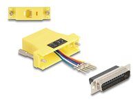 D-Sub 25 pin male to RJ12 female Assembl