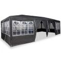 vidaXL Párty stan Antracit 800 x 400 x 266 cm Polyetylén