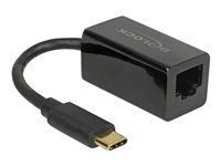 Sieťový adaptér - USB-C 3.1 - Gigabit Ethernet x 1 - čierna