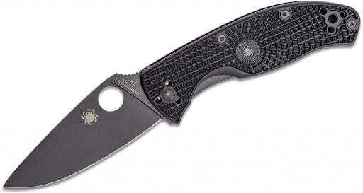 Spyderco C122PBBK Tenacious Lightweight Black vreckový nôž 8,6 cm, čierna, FRN