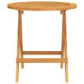 vidaXL Bistro stolík Ø46x47 cm akáciový masív