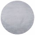 vidaXL Kusové koberce Okrúhly SIROLO Sivá Ø 160 CM Polyester