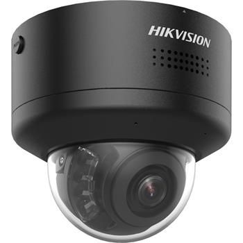 Hikvision 4MPix IP PTRZ AcuSense Dome kamera; IR 40m, Audio, Alarm, blikač, IK10
