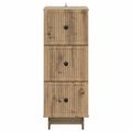 vidaXL Zásuvkový kabinet 33 x 34,5 x 90 cm Kompozitné drevo