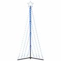 vidaXL LED vianočný stromček 339 LED modré 187 cm