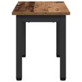 vidaXL Konferenčný stolík Staré drevo 60 x 30 x 36 cm Kompozitné drevo