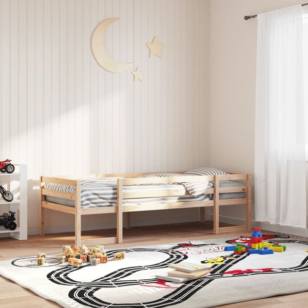 vidaXL Rám detskej postele 90x190 cm masívna borovica