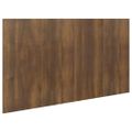 vidaXL Čelo postele hnedý dub 160x1,5x80 cm spracované drevo