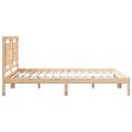 vidaXL Extra dlhá posteľ bez matraca 140x220 cm masívne drevo