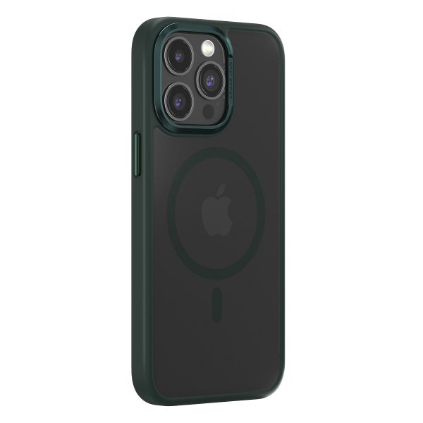 Puzdro Comma Joy Elegant Mag pre iPhone 15 Plus námornícka zelená
