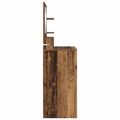 vidaXL Toaletné stolíky do spálne Staré drevo 80 x 39,6 x 135 cm
