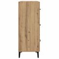 vidaXL Servírovacia skriňa Remeselný dub 69,5 x 34 x 90 cm