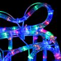 vidaXL Vianočná dekorácia s darčekovými krabičkami 180 LED  exteriér a interiér