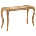 vidaXL Prístavný stolík z mangovníkového dreva 118x38x76 cm
