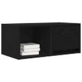 vidaXL TV stolíky 2 ks dub čierne 60x31x25,5 cm kompozitné drevo