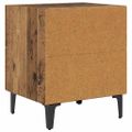 vidaXL Skriňa pod posteľ Staré drevo 40 x 35 x 47,5 cm