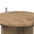 vidaXL Stojan na rastliny 2 ks Dub artisan 29,5 x 29,5 x 60 cm