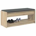 vidaXL Predsieňová lavica Sonoma dub 103 x 38 x 45 cm