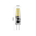 LED žiarovka EMOS ZQ8620 Classic JC 1,9W G4 teplá biela