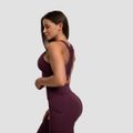 Športová podprsenka Mesh Panel Eggplant - GymBeam, veľkosť XS, veľkosť oblečenia XS
