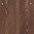 vidaXL Regál na topánky hnedý 90x24x117 cm spracované drevo
