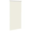 vidaXL Zatemňovacia roleta, sivobiela 90x230 cm, šírka látky 85,7 cm, polyester