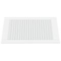 vidaXL Lamelové dvierka na skrinku 2 ks, biele 69x39,4 cm, borovica