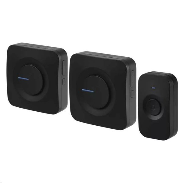 Domovný bezdrôtový zvonok EMOS P5730 - 2x zvonok / 1x tlačidlo