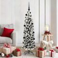 vidaXL Umelý vianočný stromček Zelená 150 cm PVC, oceľ a plast