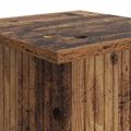 vidaXL Stojan na rastliny 2 ks Staré drevo 30,5 x 30 x 100,5 cm