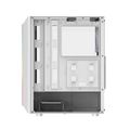 Počítačová skriňa Darkflash DK151 LED s 3 ventilátormi (biela)