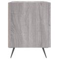 vidaXL Nočný stolík sivý sonoma 40x35x47,5 cm kompozitné drevo