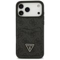 Puzdro Guess 4G Double Card Triangle pre iPhone 17 Pro Max čierne