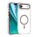 Puzdro Etteri Icy Mag pre iPhone 17 Air zlatá