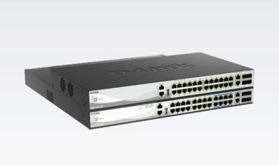 D-Link DMS-3130-30PS/E L3 Stck. Mng. Multi-Gig switch 16x 2.5G PoE+, 8x 5G PoE++, 2x 10G, 4x 25G SFP28