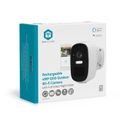 Kamera IP vonkajšia nabíjacia NEDIS WIFICBO32WT | Wi-Fi | 4MP | IP66