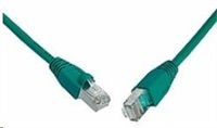Solarix - patch kábel CAT6 SFTP PVC 3 m zelený