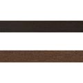 vidaXL Kožený remienok 1 Tmavohnedá 1000 x 0,8 cm Koža
