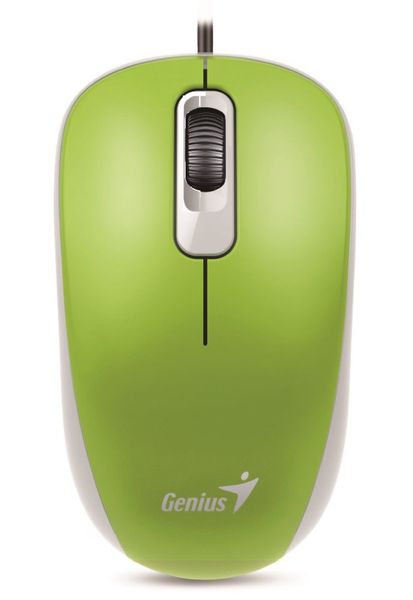 GENIUS DX-110/ drátová/ 1000 dpi/ USB/ zelená