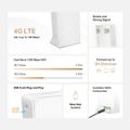 Modem TP-Link Mercusys MB130-4G AC1200, LTE s WiFi routerem, 1x LAN, 1x WAN, 1x slot SIM, 2,4/5GHz