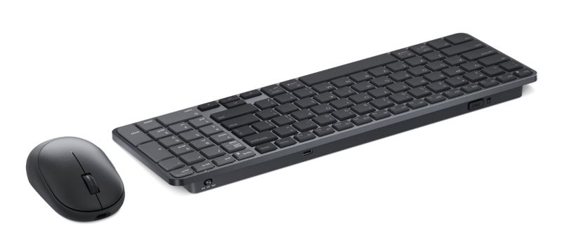 Dell set klávesnice + myš, KM746, HUN Č. DELL PRO KM746 nabíjecí bezdrátová klávesnice a myš HUN/ madarská - cerná